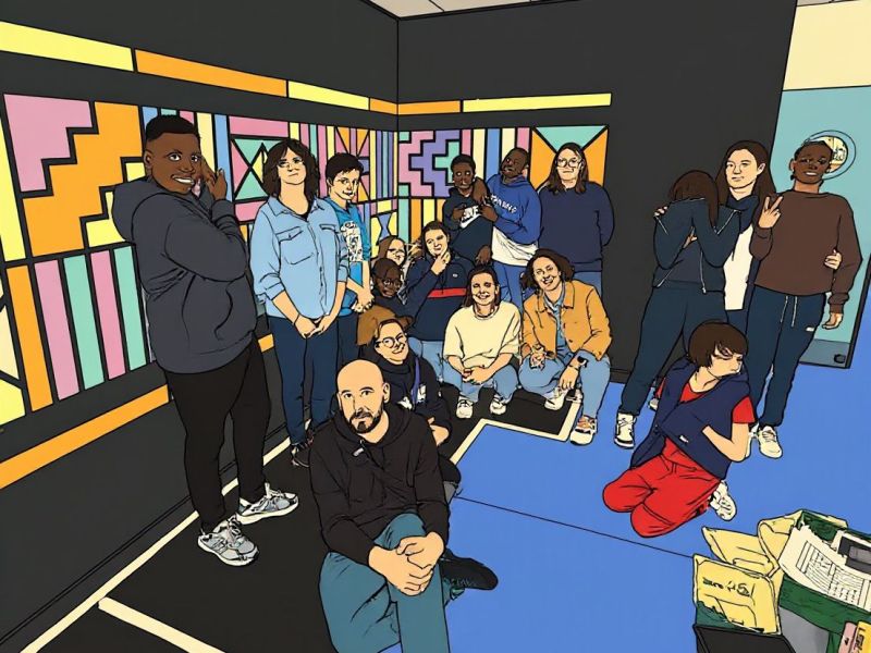 Une fresque à (la) Braque !